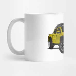 Toyota 4Runner Yellow Mug